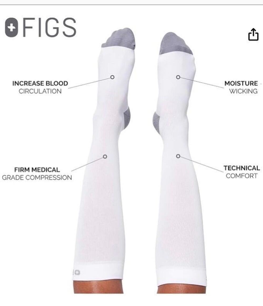 FIGS Women's CORE Compression Socks, Size Medium